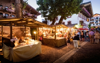 Photo: Farmers' market Söll from the apartment house of your vacation apartment on vacation with dog in Tyrol Wilder Kaiser Austria.