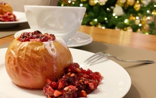 Photo: Baked apple recipe from the apartment house of your vacation apartment on vacation with dog in Söll Tirol Wilder Kaiser Austria.