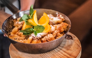 Photo: Kaiserschmarren recipe from the apartment house of your vacation apartment on vacation with your dog in Söll Wilder Kaiser Tirol Austria.